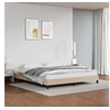 Image de Bedframe kunstleer cappuccinokleurig 180x200 cm346921