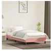 Image de Bedframe fluweel roze 80x200 cm346945