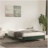 Image de Bedframe zonder matras 120x200 cm fluweel donkergroen346967