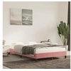 Image de Bedframe fluweel roze 120x200 cm346969