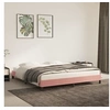 Image de Bedframe fluweel roze 160x200 cm346987