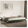 Image de Bedframe zonder matras 200x200 cm fluweel donkergroen346997