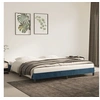 Image de Bedframe zonder matras 200x200 cm fluweel donkerblauw346998