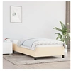 Image de Bedframe zonder matras 80x200 cm stof cràmekleurig347023