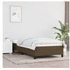 Image de Bedframe zonder matras 90x190 cm stof donkerbruin347029