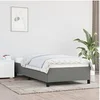 Image de Bedframe zonder matras 90x200 cm stof donkergrijs347035