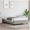Image de Bedframe zonder matras 120x200 cm stof lichtgrijs347050