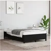 Image de Bedframe zonder matras 120x200 cm stof zwart347052