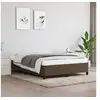 Image de Bedframe zonder matras stof donkerbruin 140x200 cm347069