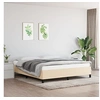 Image de Bedframe zonder matras stof cràmekleurig 180x200 cm347087