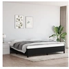 Image de Bedframe zonder matras stof zwart 200x200 cm347092