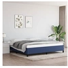 Image de Bedframe zonder matras stof blauw 200x200 cm347096