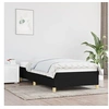 Image de Bedframe zonder matras 100x200 cm stof zwart347143