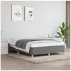 Image de Bedframe zonder matras stof donkergrijs 140x200 cm347166