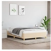 Image de Bedframe zonder matras stof cràmekleurig 140x200 cm347170