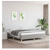Image de Bedframe zonder matras stof lichtgrijs 160x200 cm347173