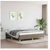 Image de Bedframe zonder matras stof taupe 180x200 cm347185