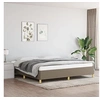 Image de Bedframe zonder matras stof taupe 200x200 cm347193