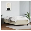 Image de Bedframe kunstleer cràmekleurig 90x190 cm347223