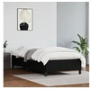 Image de Bedframe kunstleer zwart 90x200 cm347227