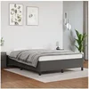 Image de Bedframe kunstleer grijs 140x190 cm347249