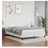 Image de Bedframe kunstleer wit 140x200 cm347252