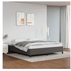 Image de Bedframe kunstleer grijs 160x200 cm347261