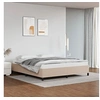 Image de Bedframe kunstleer cappuccinokleurig 160x200 cm347262