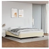 Image de Bedframe kunstleer cràmekleurig 180x200 cm347265