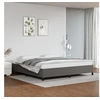 Image de Bedframe kunstleer grijs 200x200 cm347273