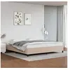 Image de Bedframe kunstleer cappuccinokleurig 200x200 cm347274