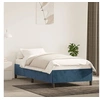 Image de Bedframe zonder matras 80x200 cm fluweel donkerblauw347292