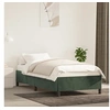 Image de Bedframe zonder matras 100x200 cm fluweel donkergroen347309