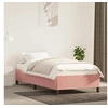 Image de Bedframe fluweel roze 100x200 cm347311