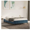 Image de Bedframe zonder matras 140x190 cm fluweel donkerblauw347322