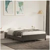Image de Bedframe zonder matras 140x200 cm fluweel donkergrijs347325
