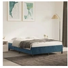 Image de Bedframe zonder matras 140x200 cm fluweel donkerblauw347328