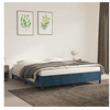 Image de Bedframe zonder matras 160x200 cm fluweel donkerblauw347334