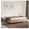 Image de Bedframe fluweel roze 180x200 cm347341