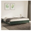 Image de Bedframe zonder matras 200x200 cm fluweel donkergroen347345