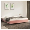 Image de Bedframe fluweel roze 200x200 cm347347