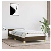 Image de Lit 203 x 93 x 50 cm en tissu sans sommier de couleur