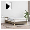 Image de Bedframe met hoofdeinde zonder matras 90x200 cm stof taupe347387
