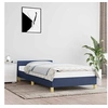 Image de Bedframe met hoofdeinde zonder matras 90x200 cm stof blauw347389
