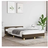 Image de Bedframe zonder matras 120x200 cm stof donkerbruin347402