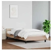 Image de Bedframe met hoofdeinde zonder matras Cappuccino 80x200 cm347470