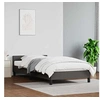 Image de Bedframe met hoofdeinde zonder matras 100x200 cm grijs347487