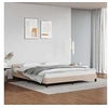 Image de Bedframe met hoofdeinde zonder matras Cappuccino 160x200 cm347512