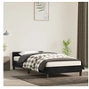 Image de Bedframe met hoofdeinde zonder matras 80x200 cm fluweel zwart347539