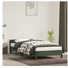 Image de Bedframe zonder matras 80x200 cm fluweel donkergroen347540